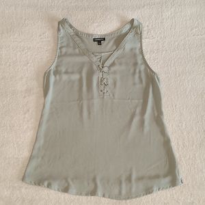 Express frosted green tank - size small